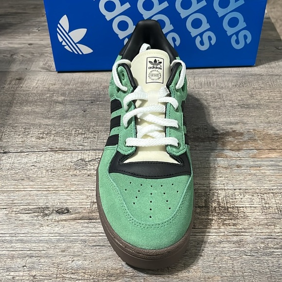 NWT Adidas Originals Rivalry 86 Low Men's Shoes - Green/Brown - ID8409 - Picture 8 of 15